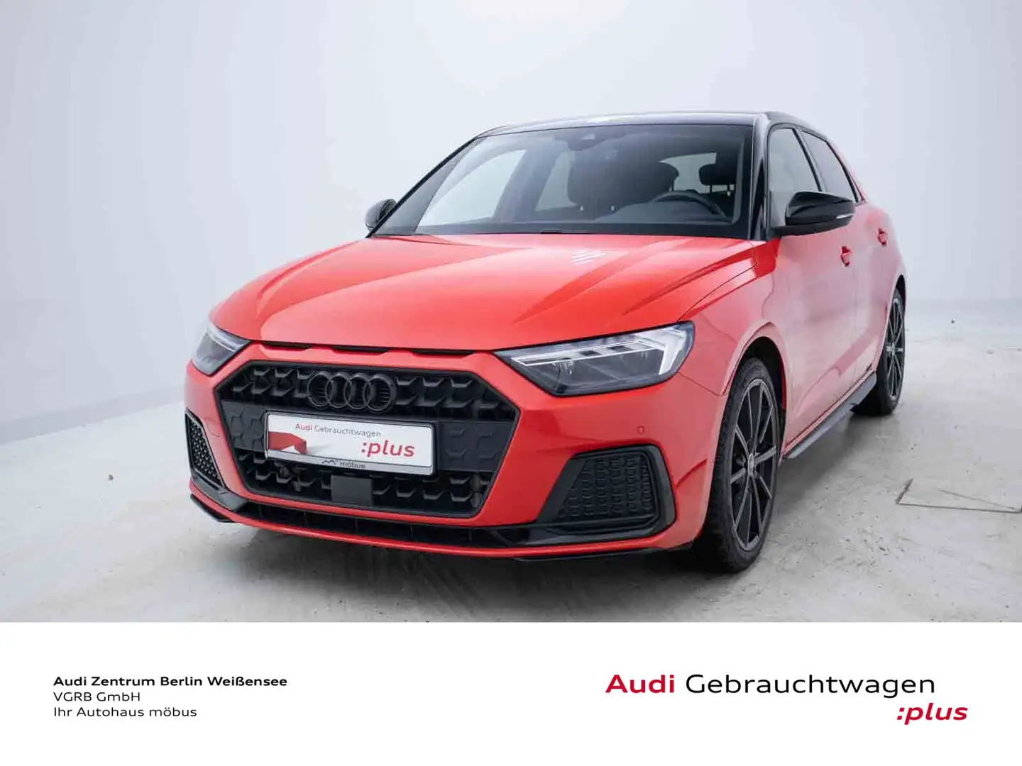 Audi A1 30 TFSI S-TRO*ADVANCED*LED*RFK*NAVI Rot - 2
