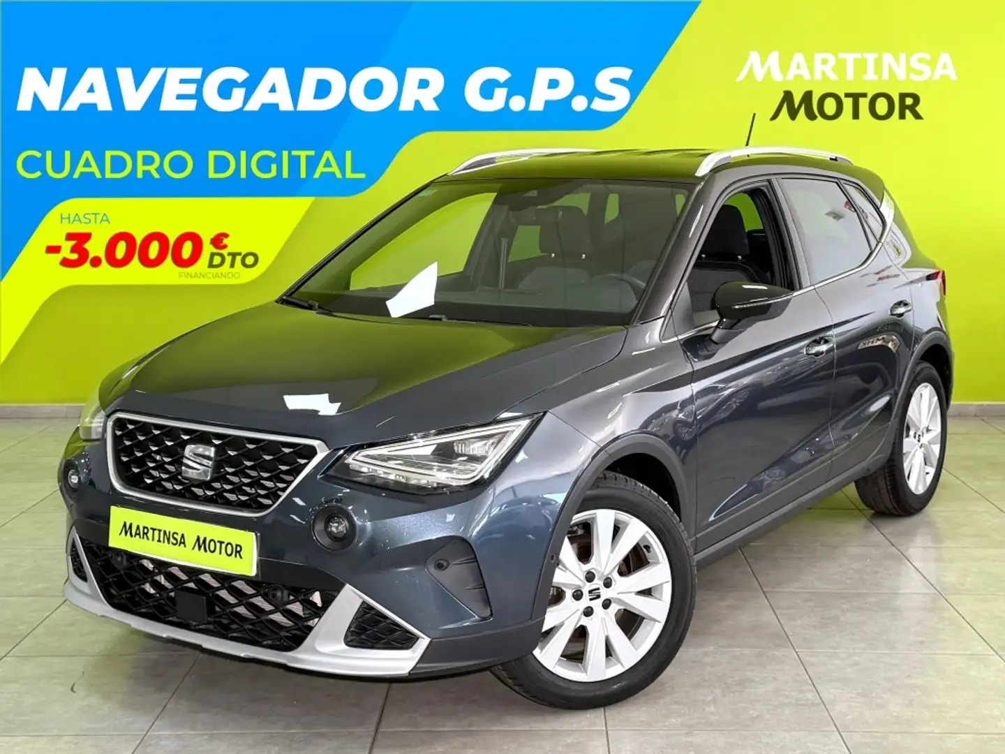 SEAT Arona 1.0 TSI S&S Xperience DSG7 110 Gris - 1
