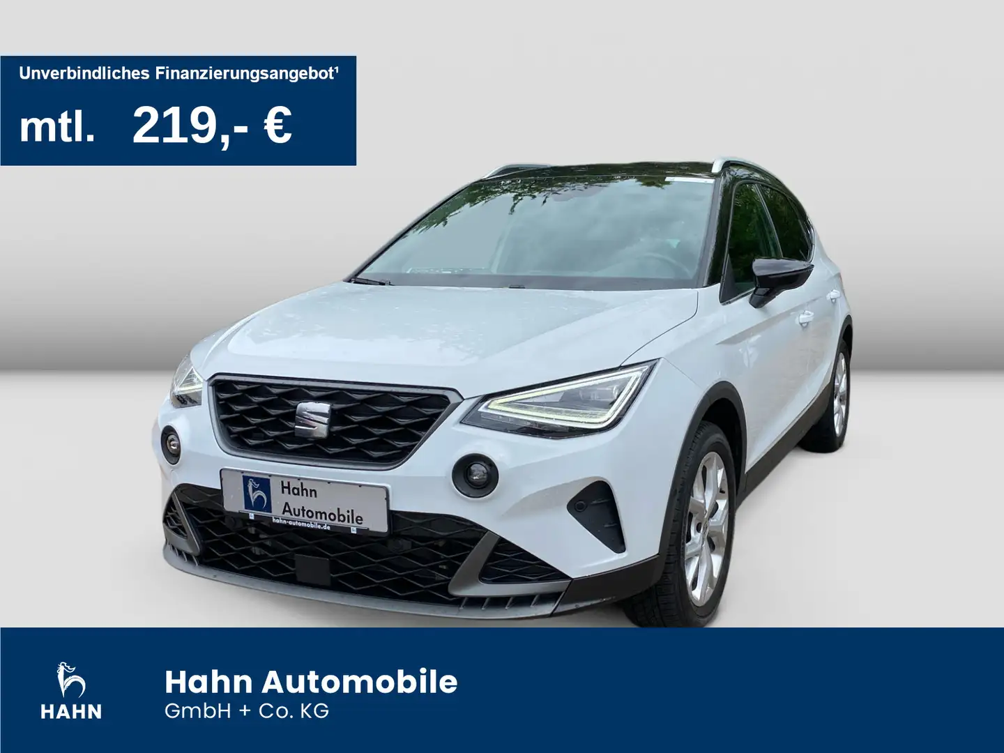 SEAT Arona FR 1.0TSI LED ACC PDC DAB Navi Kessy Weiß - 1