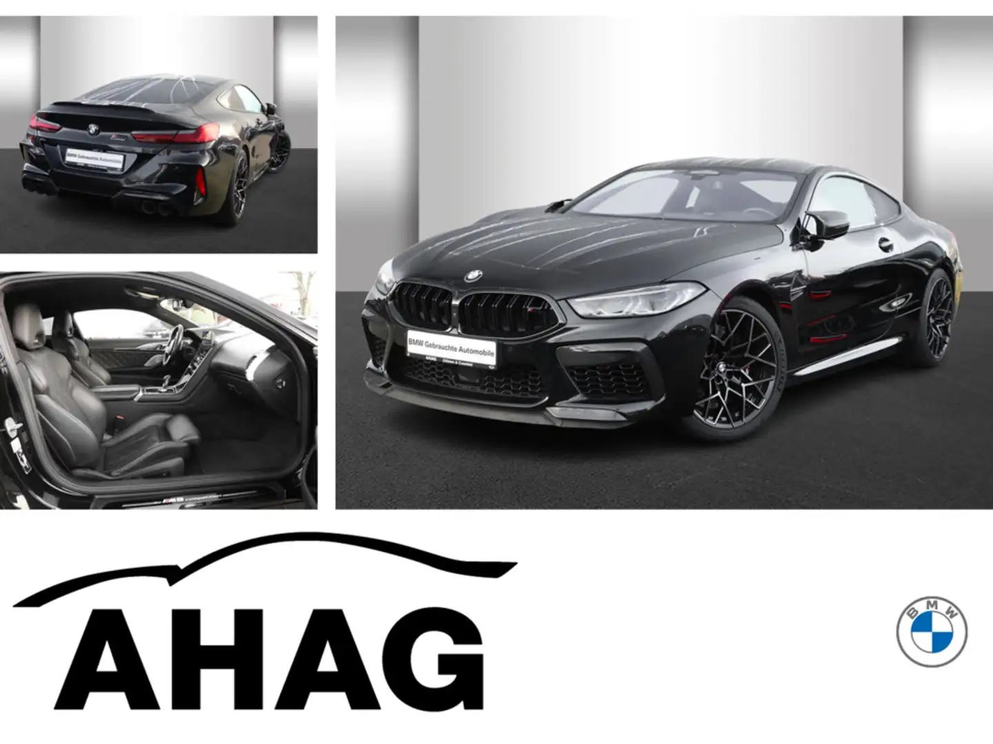 BMW M8 Competition xDrive Coupe Competition Paket Schwarz - 1