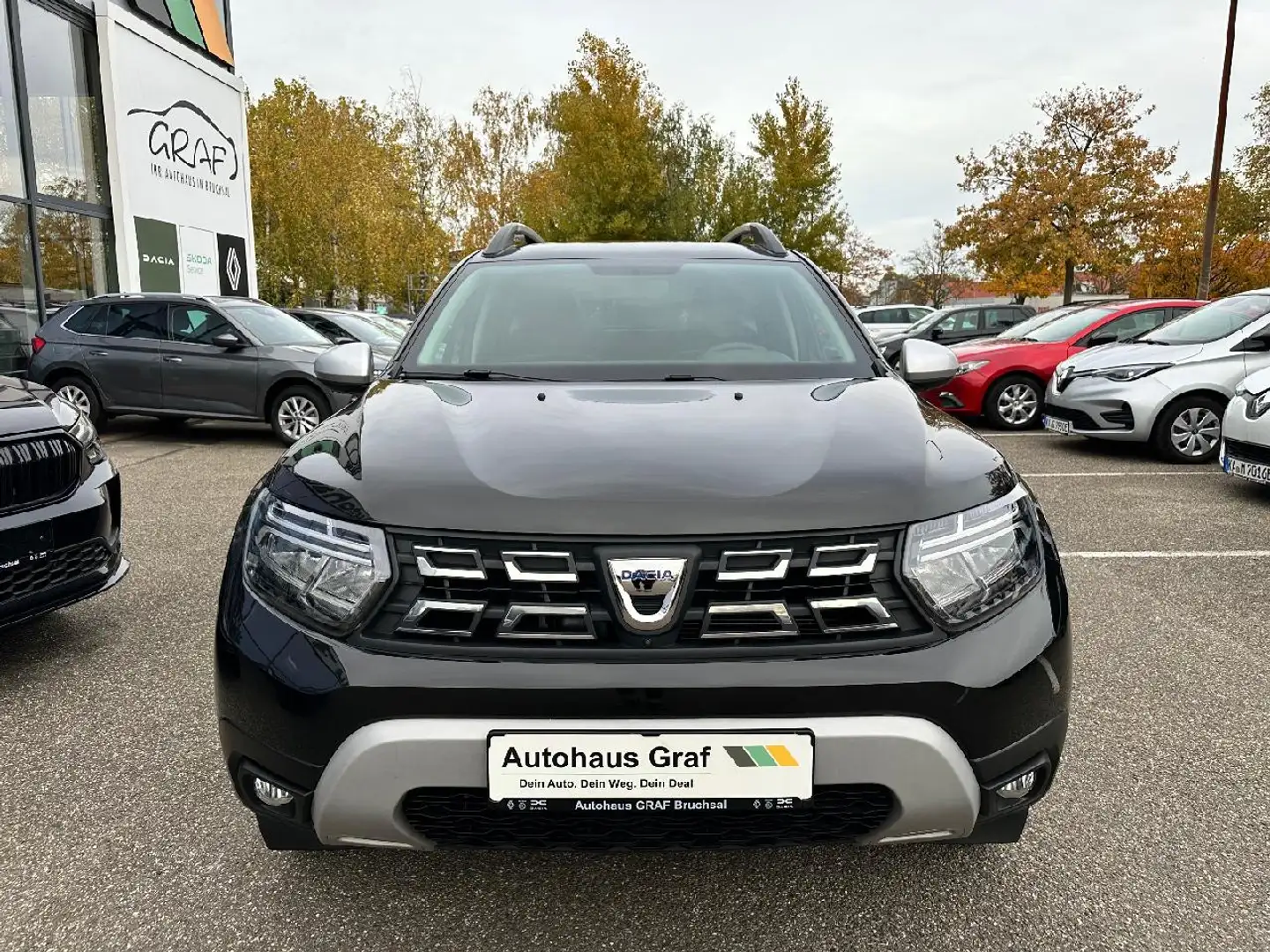 Dacia Duster Duster Prestige+ TCe 130 2WD*AHK*Allwetterreifen Schwarz - 2