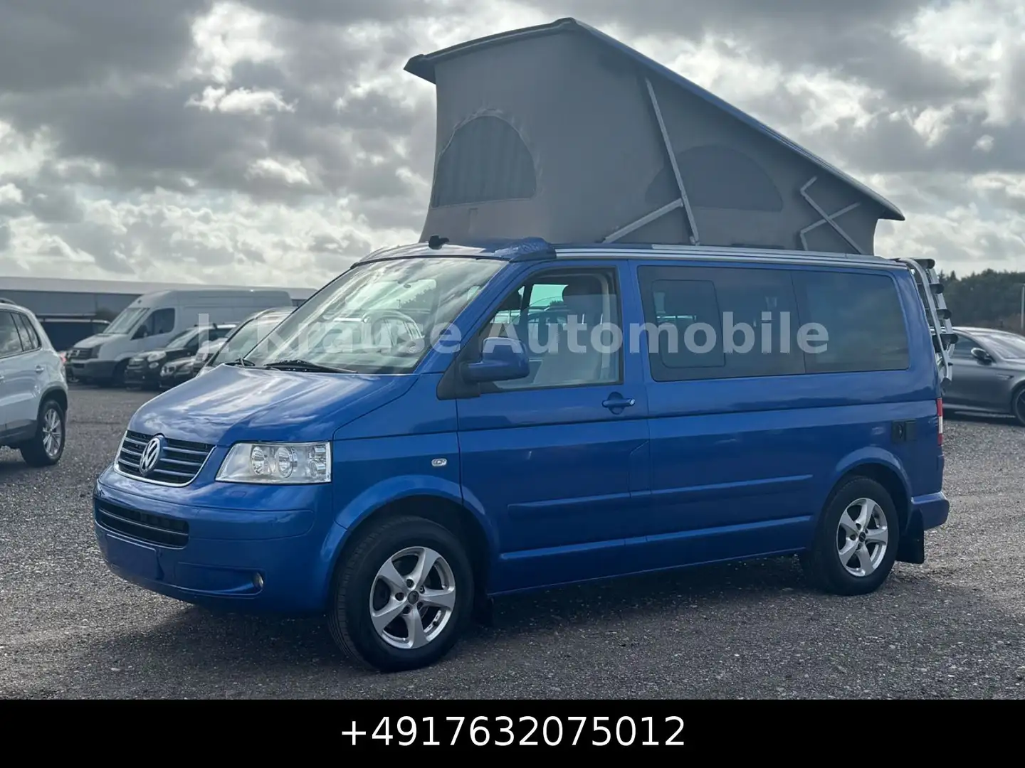 Volkswagen T5 California 2.5TDI Aufstelldach Küche *AKTION* Blau - 2