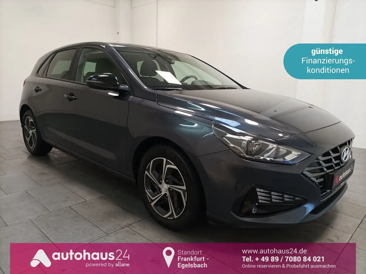 Hyundai i30 1.0 T-GDI Ed. 30 Carplay|Lenkr&Sitzhzg.|PDC Gris - 1