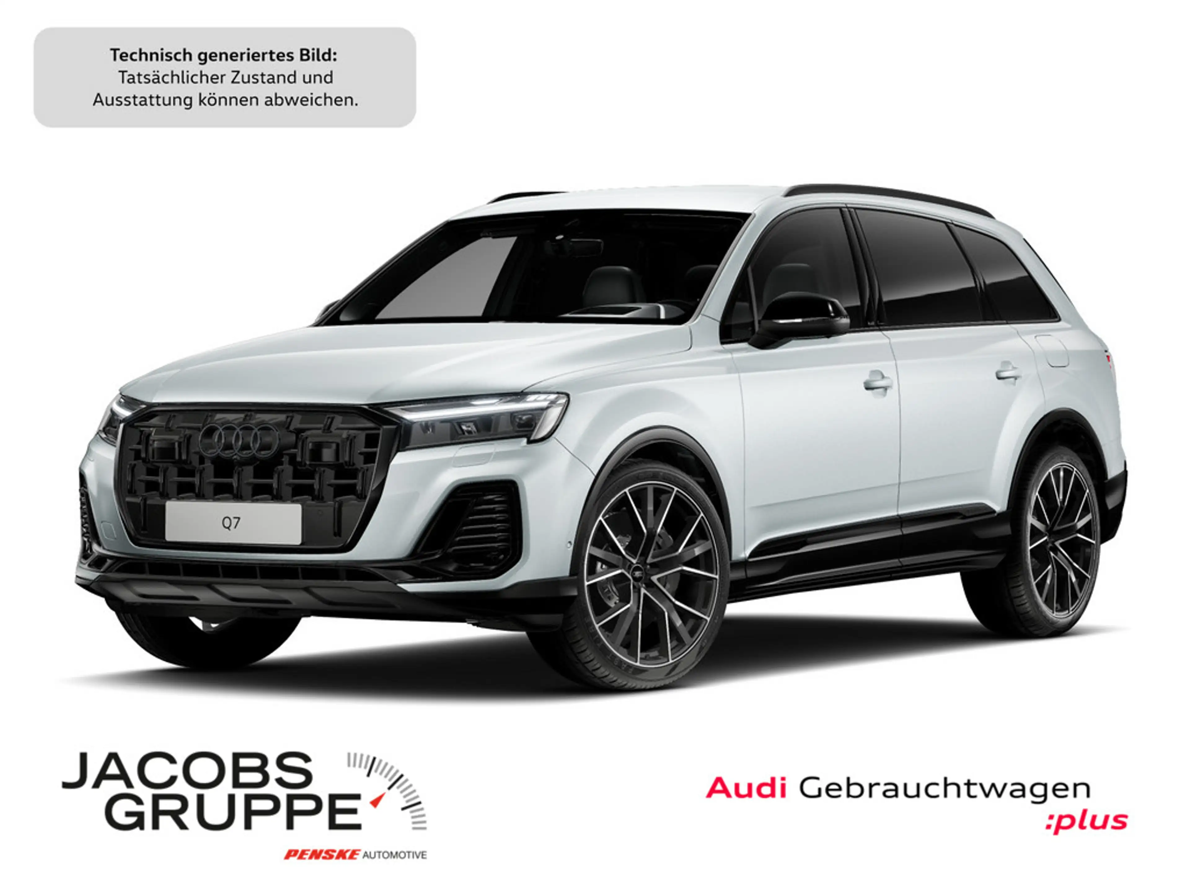 Audi Q7 TFSIe 2xS line Black+/0,5%/Matrix/Allradl./360°/HuD/AHK/22Zoll