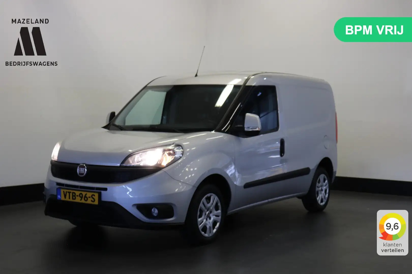 Fiat Doblo Cargo 1.3 MJ - Airco - PDC - € 5.950,- excl. Zilver - 1