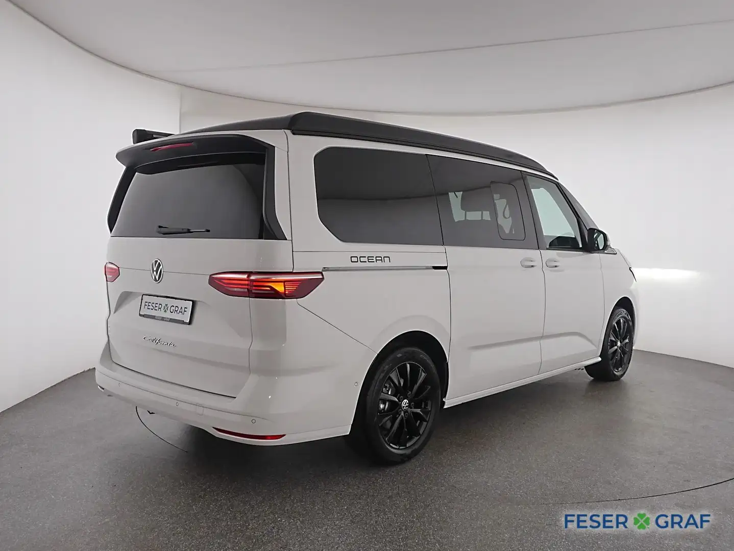 Volkswagen T7 California Ocean TDI Sofort Verfügbar AHK 18" Bianco - 2