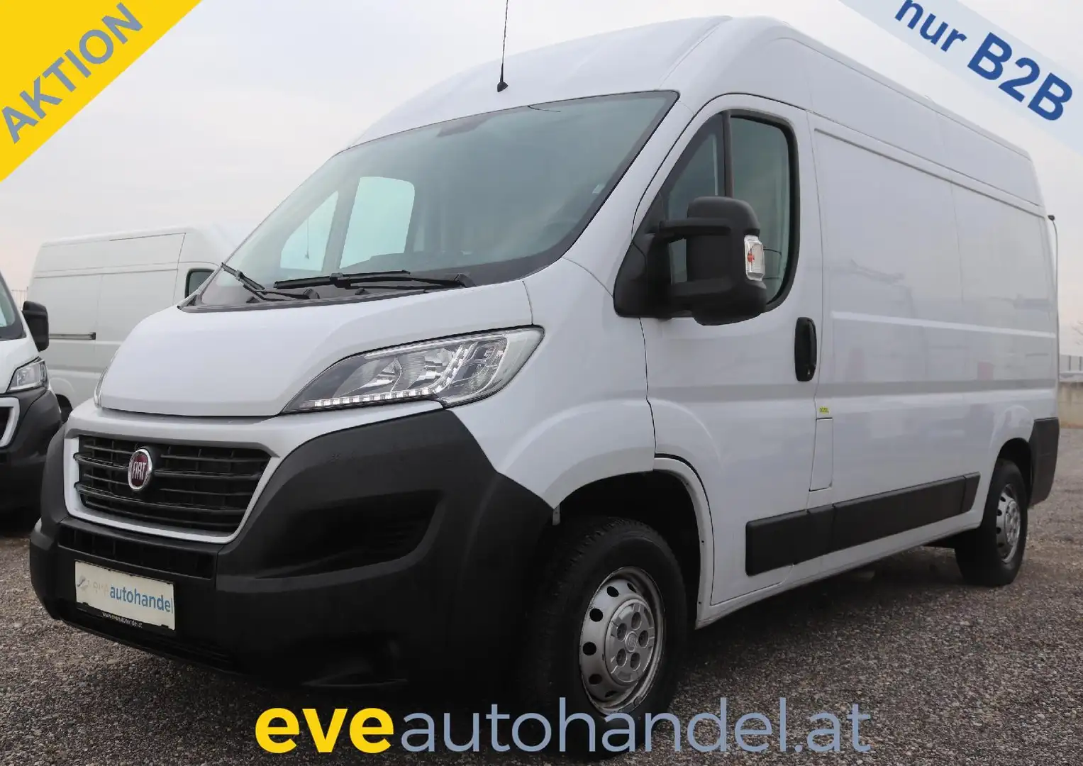 Fiat Ducato L2H2 Kasten KAMERA NAVI LED TEL KLIMA TEMP Blanc - 1