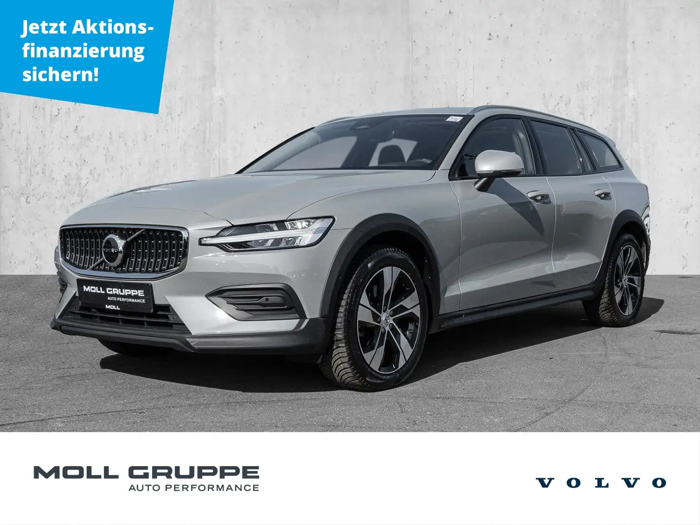 Volvo V60 Cross Country B4 AWD Plus Sthz. Pano LED Gris - 1