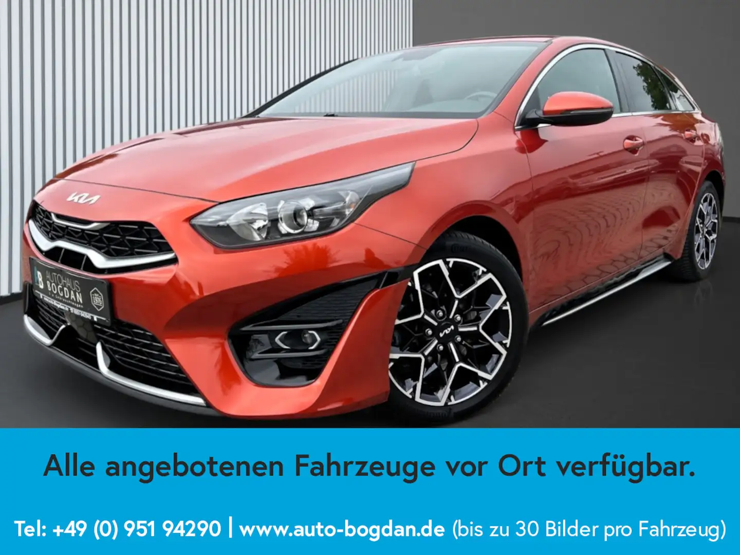 Kia ProCeed / pro_cee'd pro_cee´d GT-Line Automatik LED*adapt.Tempomat*CAM Orange - 2