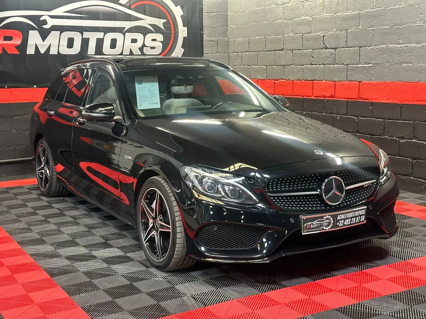Mercedes-Benz C 43 AMG 4-Matic Zwart - 1