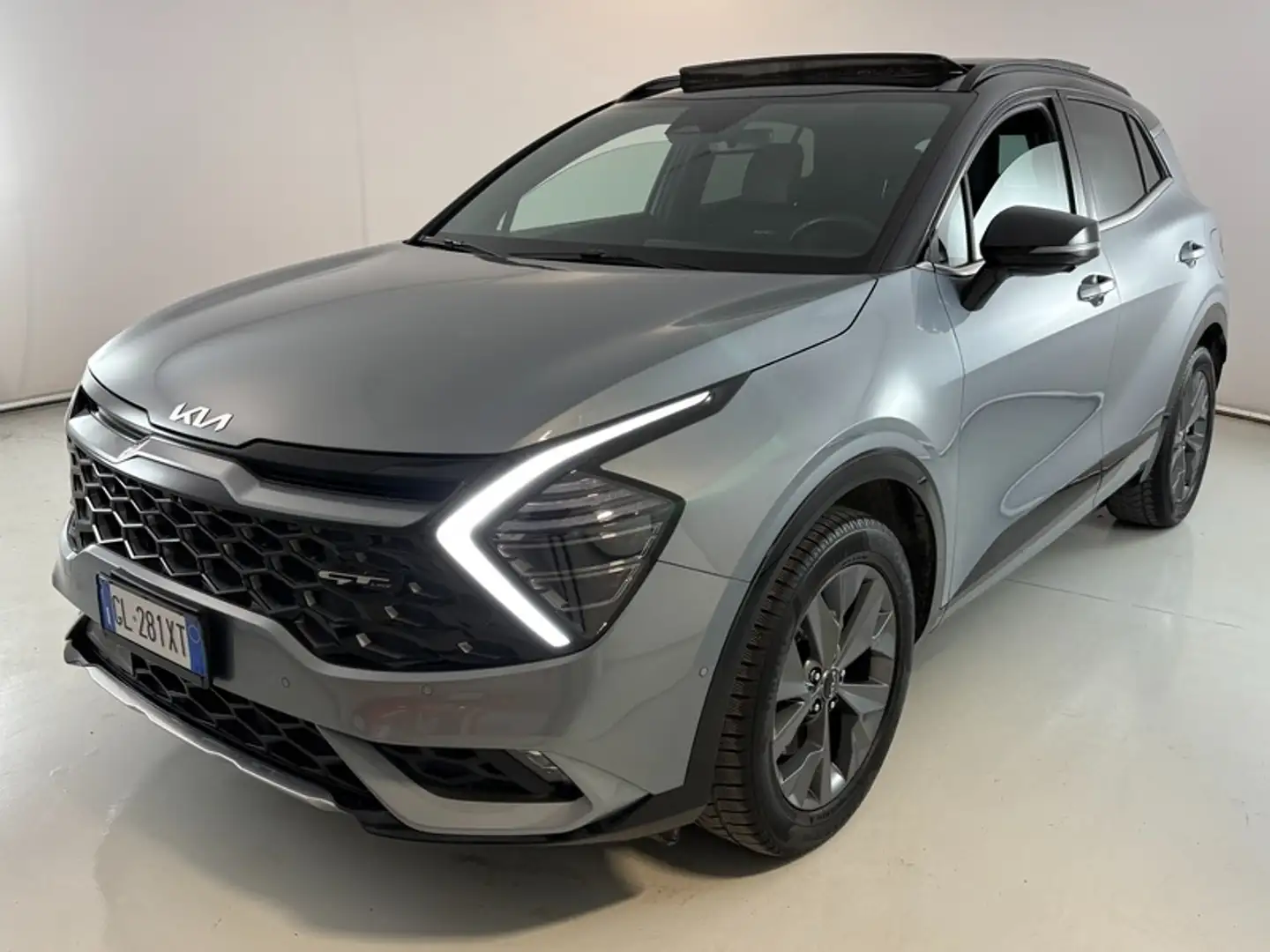 Kia Sportage 1.6 T-GDi HEV GT-line Plus Silber - 1