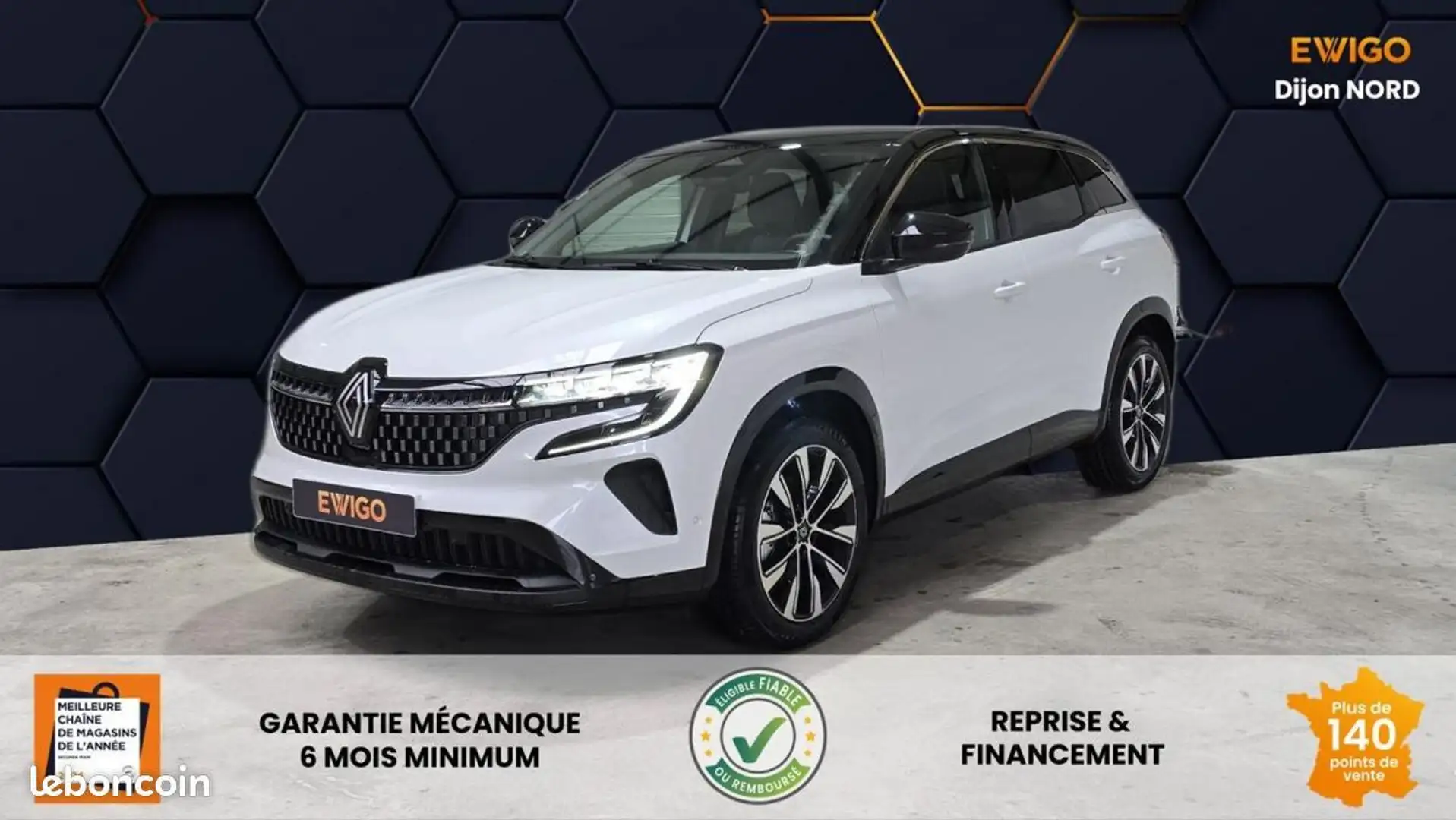 Renault Austral E-TECH FULL HYBRID 200ch TECHNO 27 192HT Blanc - 1