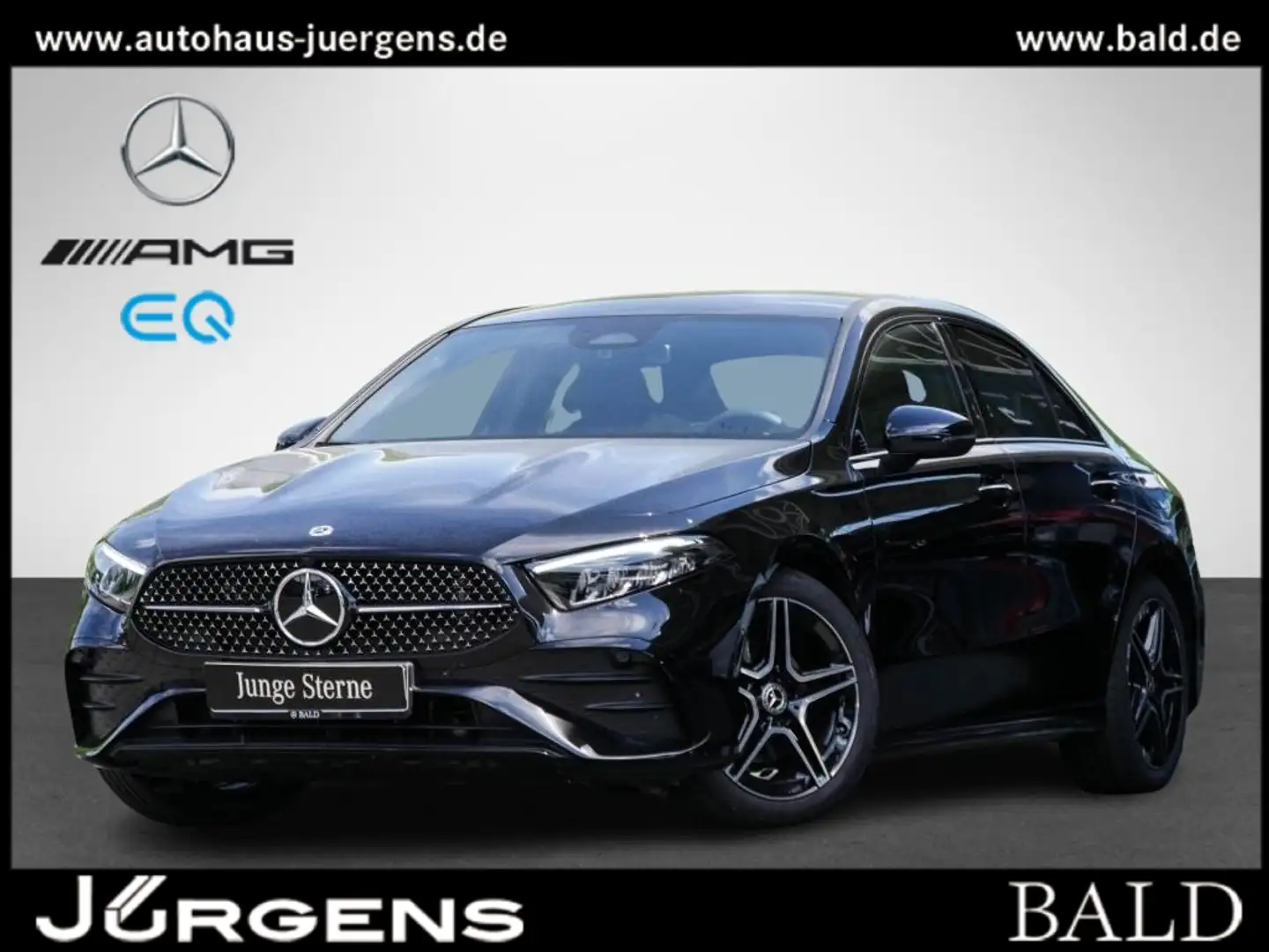 Mercedes-Benz A 200 Limo AMG-Sport/LED/Cam/Pano/Night/Totw/18" Schwarz - 2