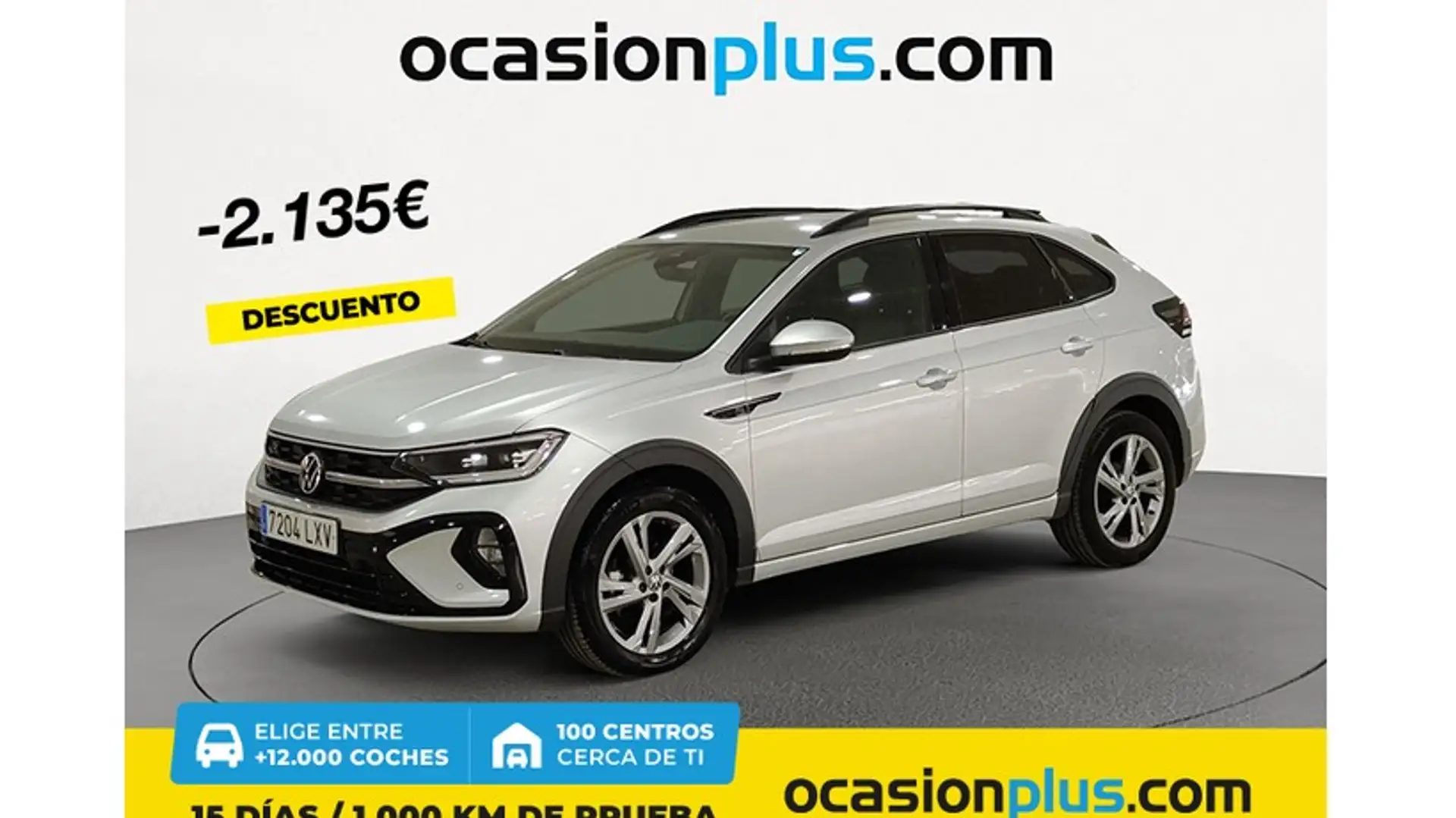 Volkswagen Taigo 1.0 TSI R-Line DSG 81kW Plateado - 1