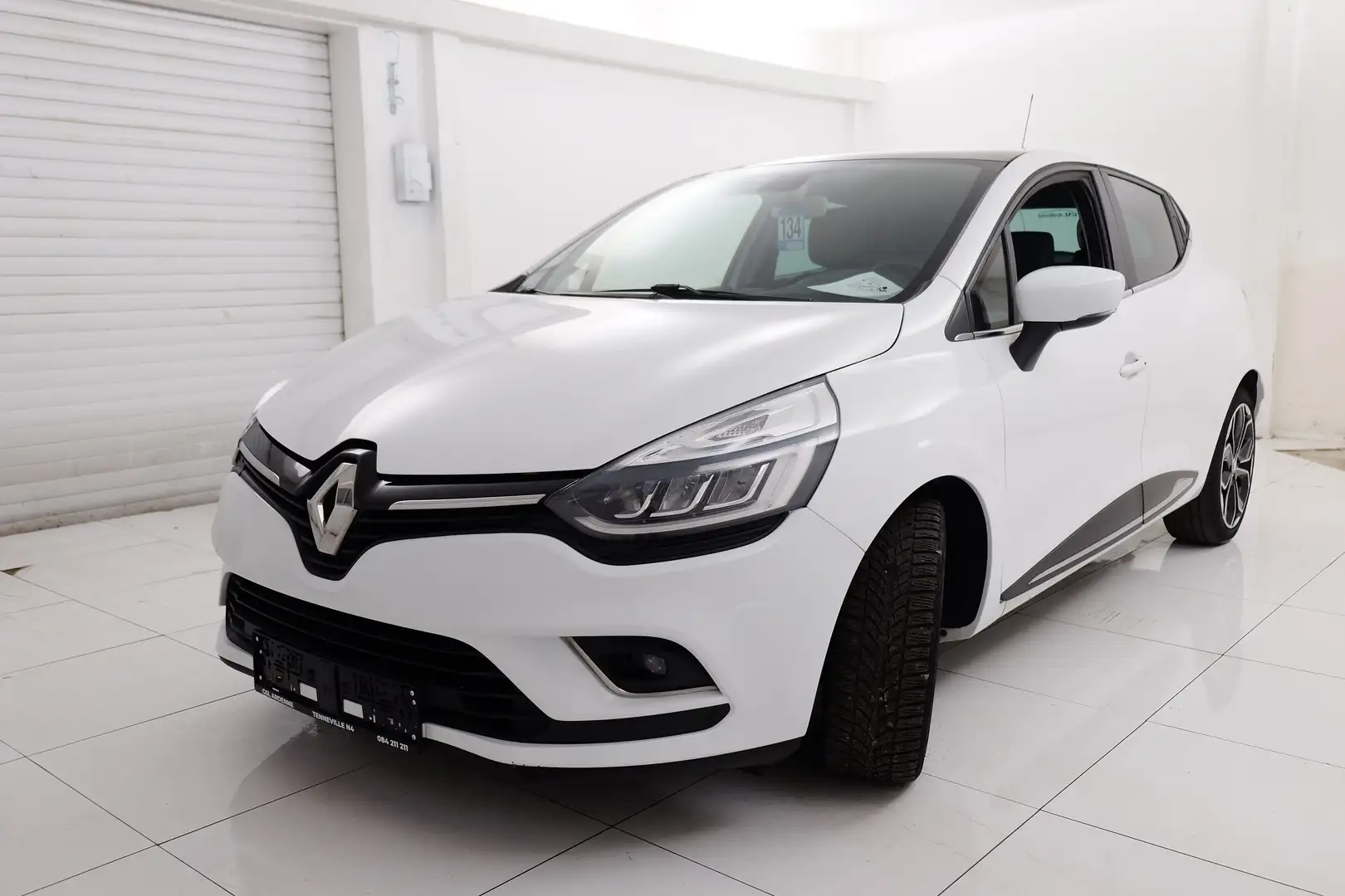 Renault Clio 0.9 TCe 90cv # GPS, CLIM, CAMERA, TOIT PANO Blanc - 2
