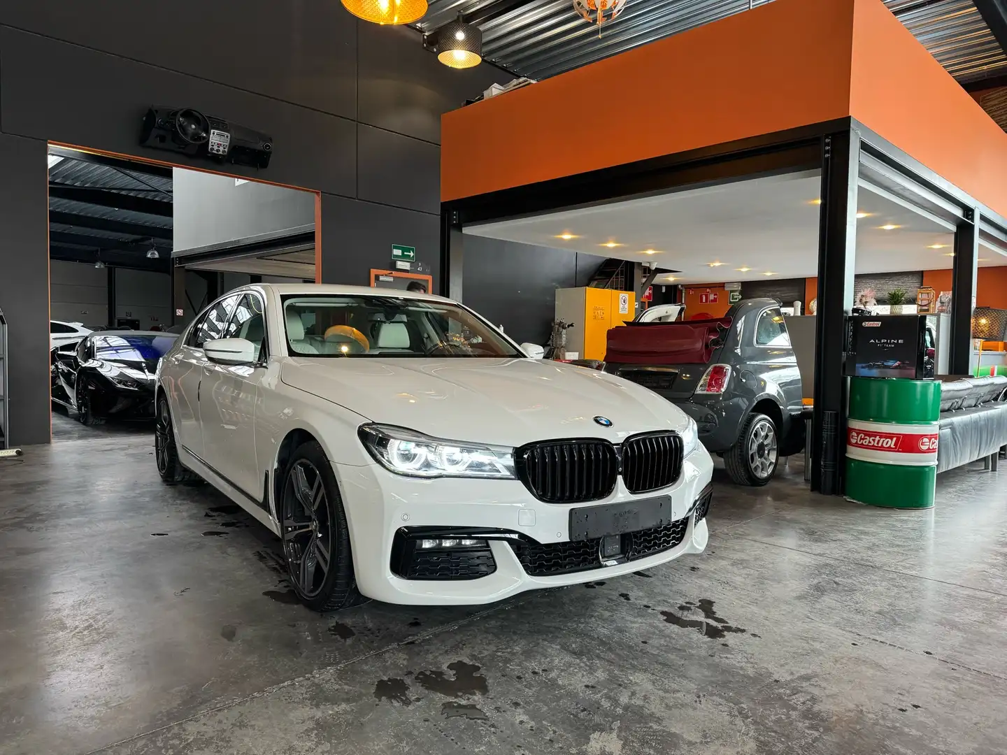 BMW 740 d XDRIVRE - 78.134 KM !  NAVI - CAM - MEDIA/TEL Weiß - 1