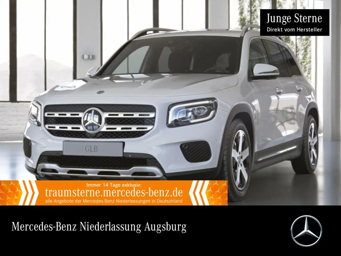 Mercedes-Benz GLB 200 d 4M PROGRESSIVE+360°+AHK+LED+8G Blanco - 1
