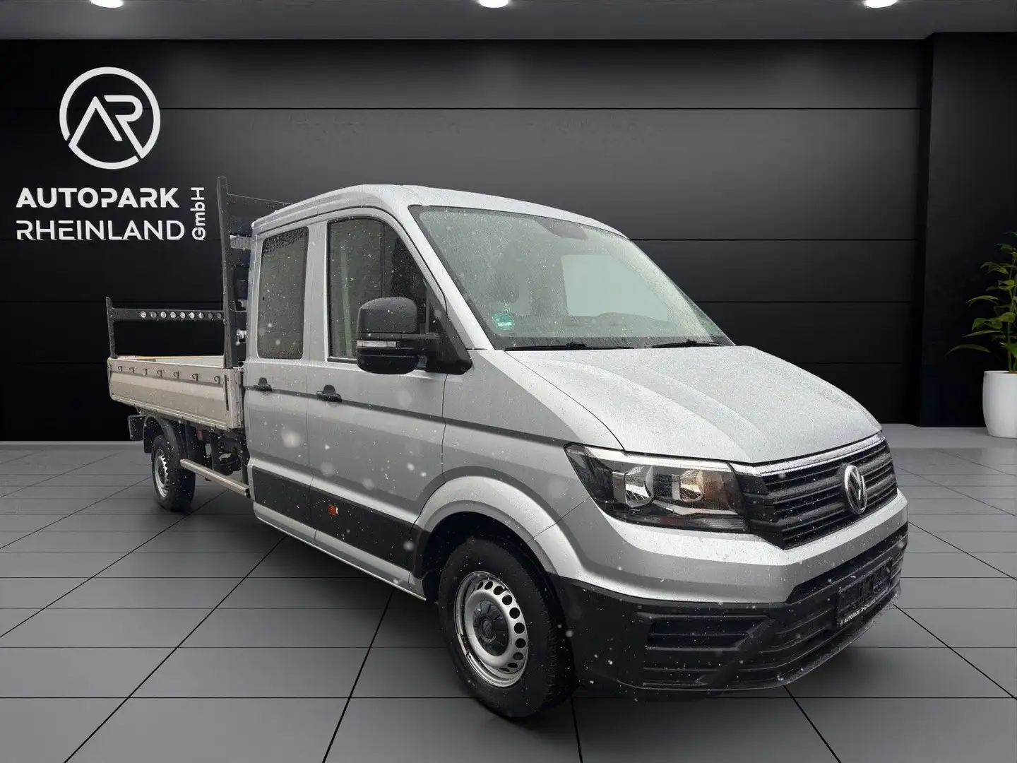 Volkswagen Crafter Pritsche Doka Maxi 3,50 Meter*AHK-3000KG Silber - 2