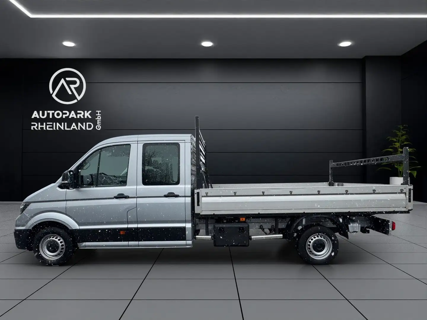 Volkswagen Crafter Pritsche Doka Maxi 3,50 Meter*AHK-3000KG Silber - 1