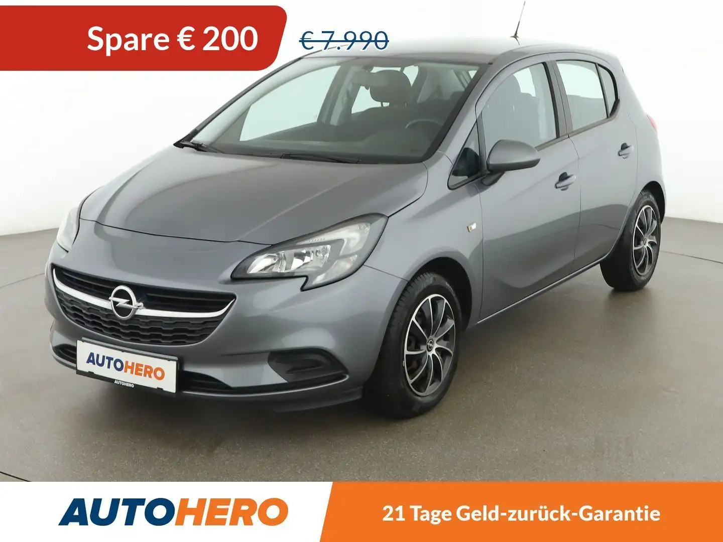 Opel Corsa 1.4 Edition *TEMPO*SHZ*KLIMA*BT* Grau - 1
