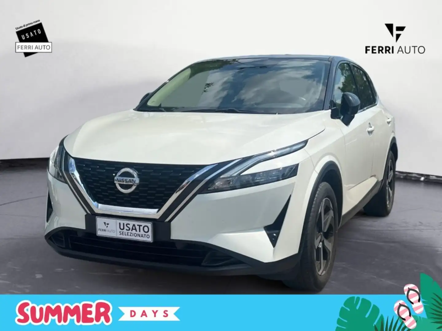 Nissan Qashqai MHEV 140 CV N-Connecta Bianco - 1