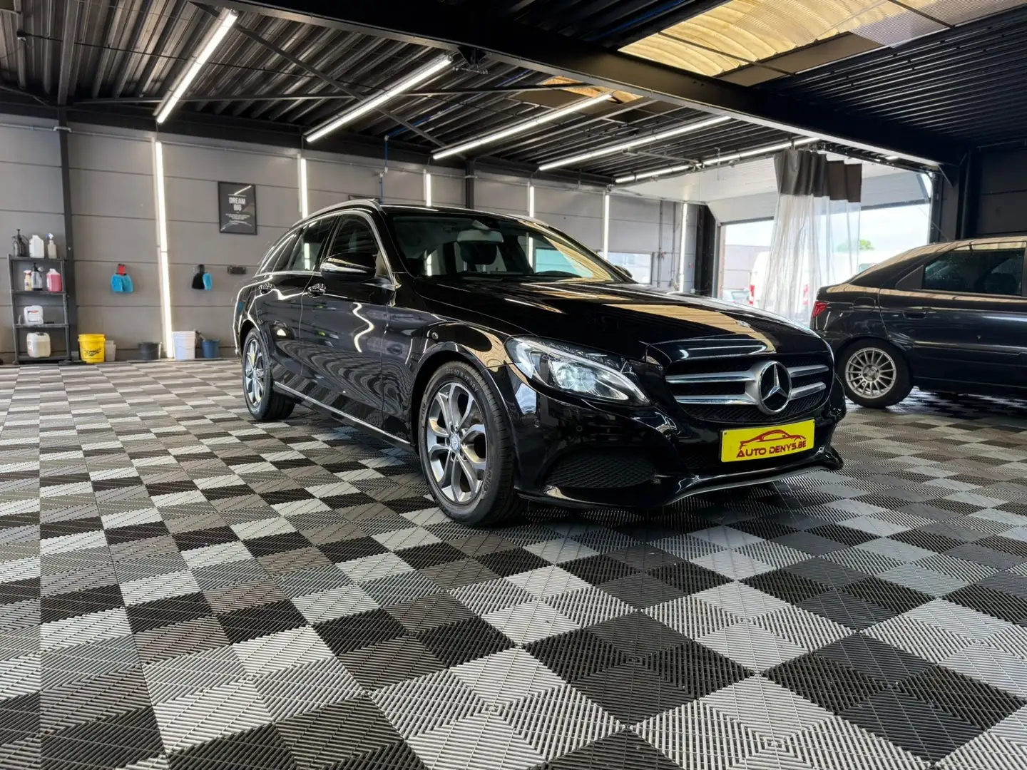 Mercedes-Benz C 180 d bj. 2015 185000km PROBLEEM TURBO Euro 6 Grigio - 1