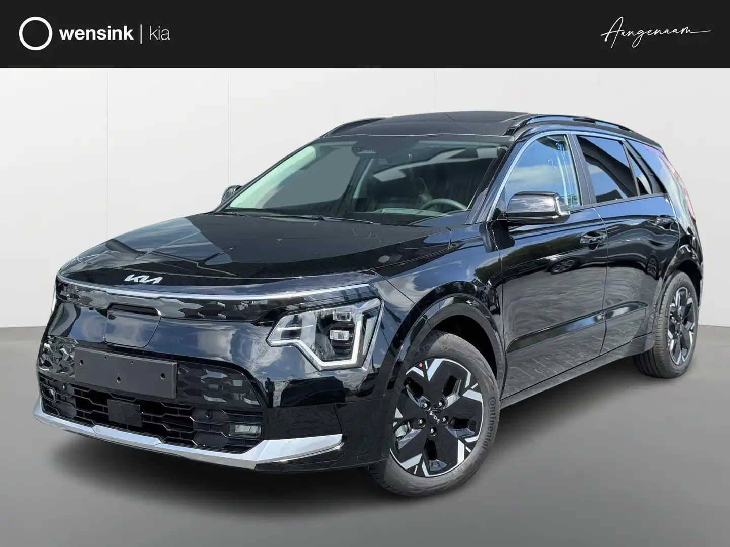 Kia e-Niro EV Plus 64.8 kWh Lease vanaf €599,- p/m! | VOORRAA Zwart - 1