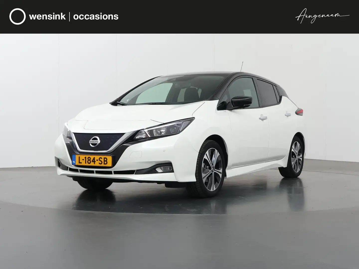 Nissan Leaf N-Connecta 40 kWh | Trekhaak| Navigatie | Parkeerc Wit - 1
