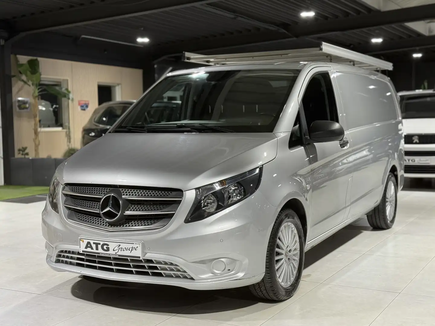 Mercedes-Benz Vito 116 2.2 CDI 163CV BOITE AUTO LONG TVAC GPS CAMERA Gris - 1