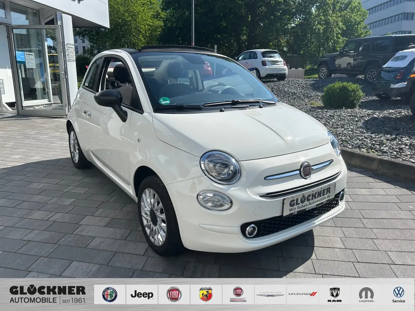 Fiat 500C Hybrid Weiß - 1