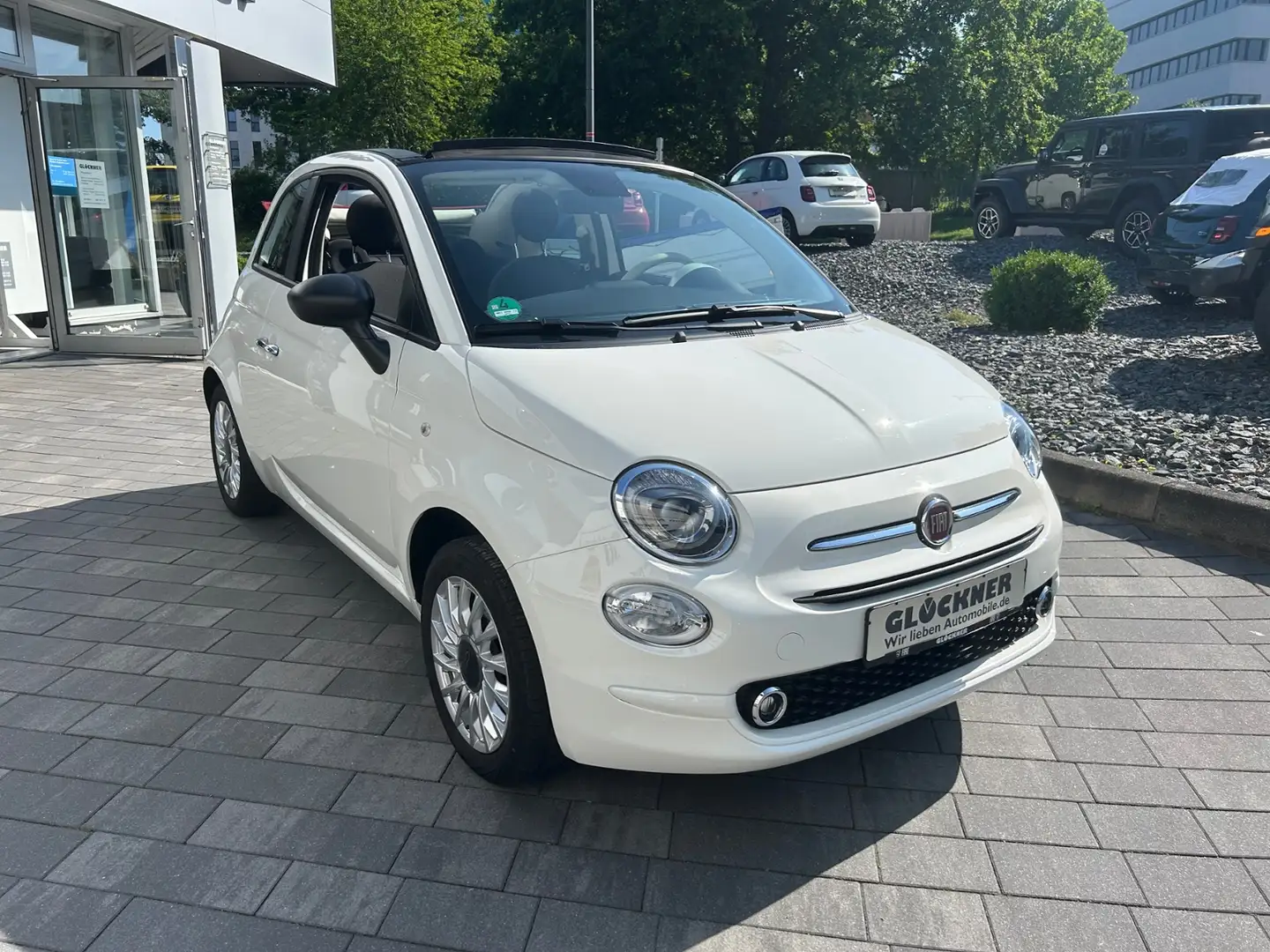 Fiat 500C Hybrid Weiß - 2
