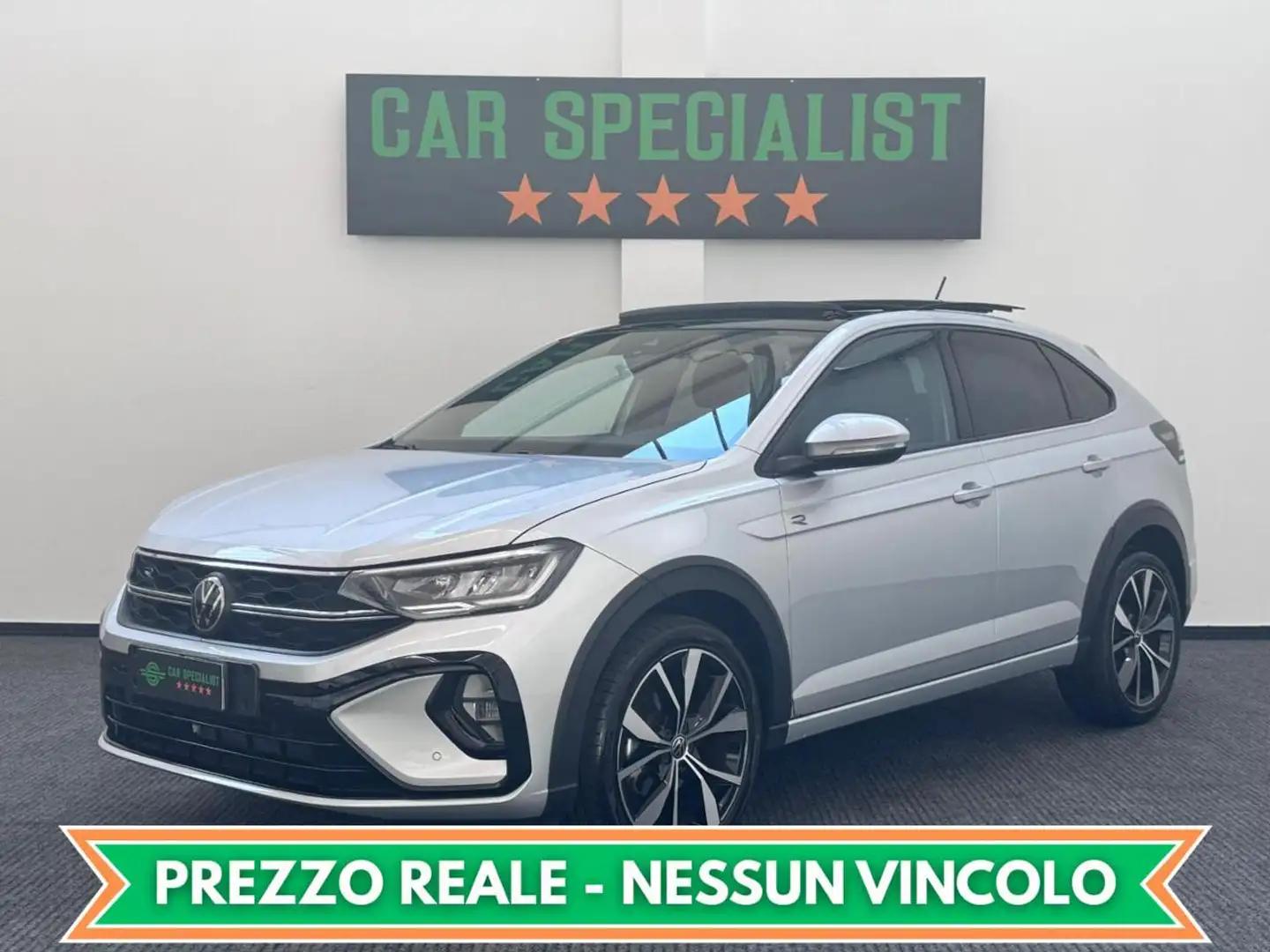 Volkswagen Taigo 1.0 TSI 115 CV DSG R-Line NEOPAT.|TETTO|LED|18' Argent - 1
