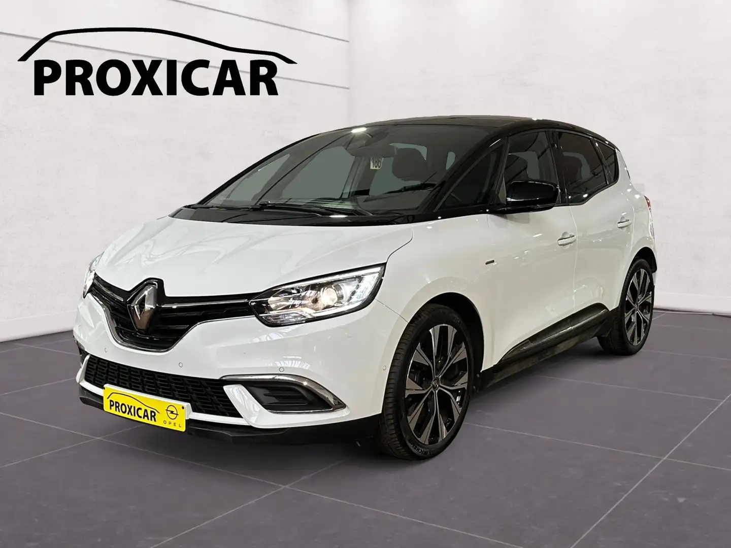 Renault Scenic 1.33 TCe Limited 116cv Blanc Airco/Gps/Camera Wit - 1