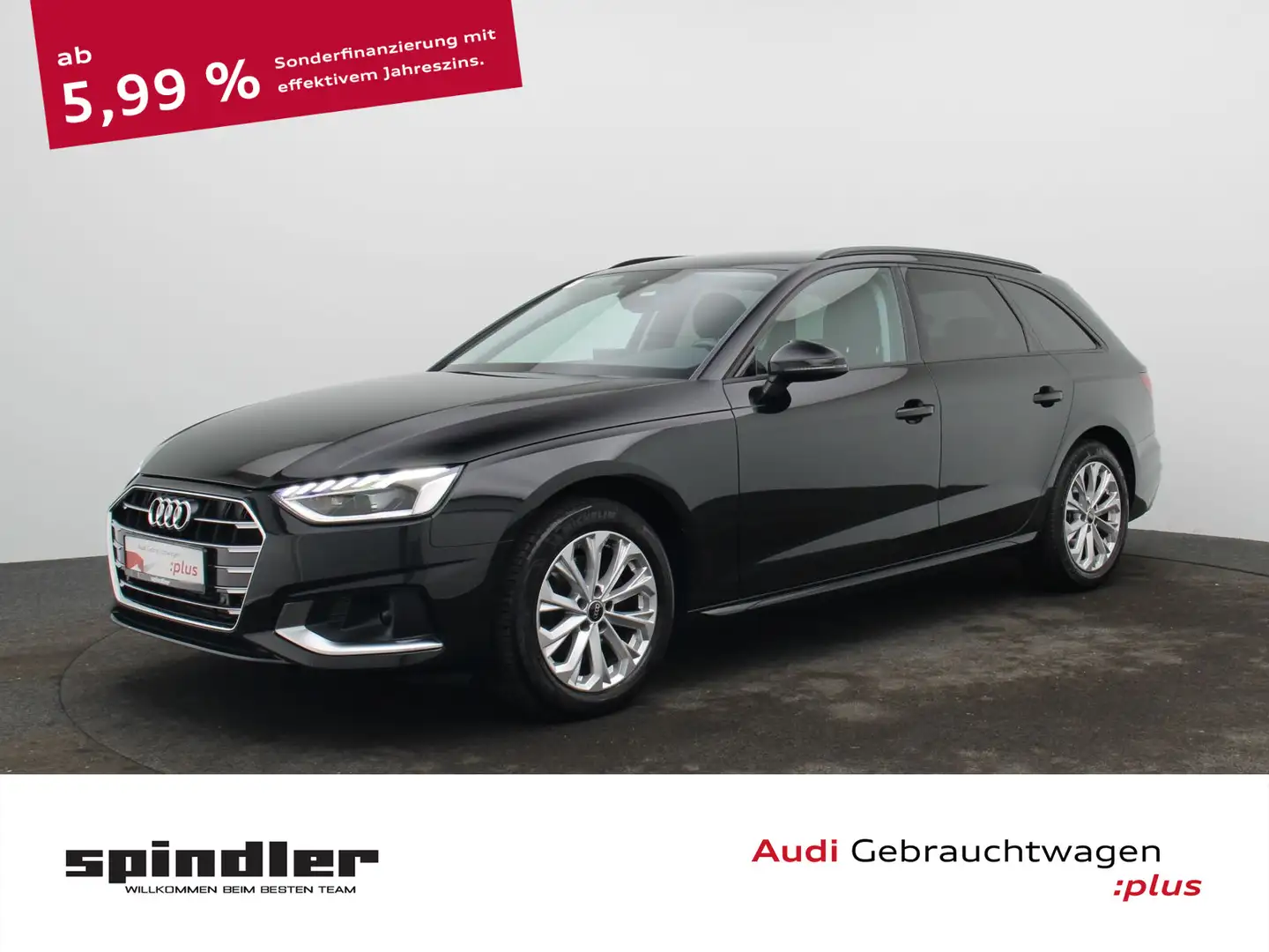 Audi A4 advanced 35TFSI S-tronic/ Navi,LED, RFK Noir - 1