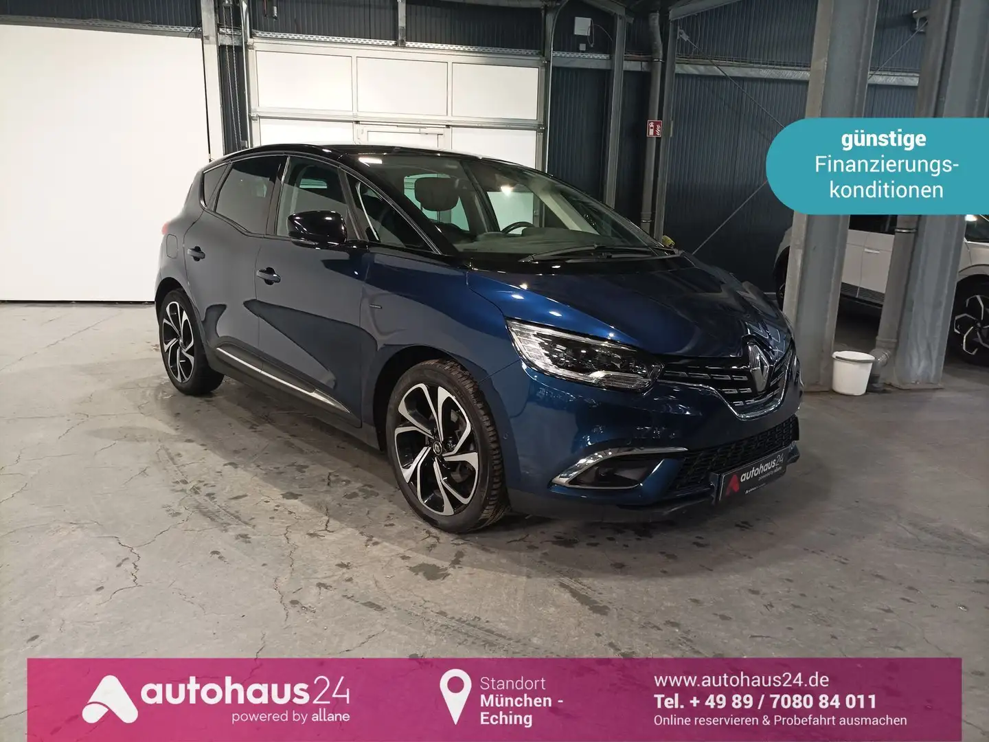 Renault Scenic 1.2 TCe Black Edi LED|Navi|PDC|ACC|Kamera Blau - 1