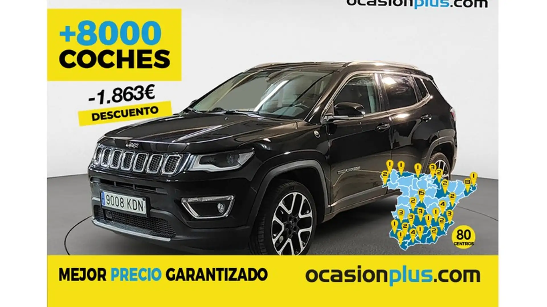 Jeep Compass 1.4 Multiair Limited 4x4 AD Aut. 125kW Negro - 1