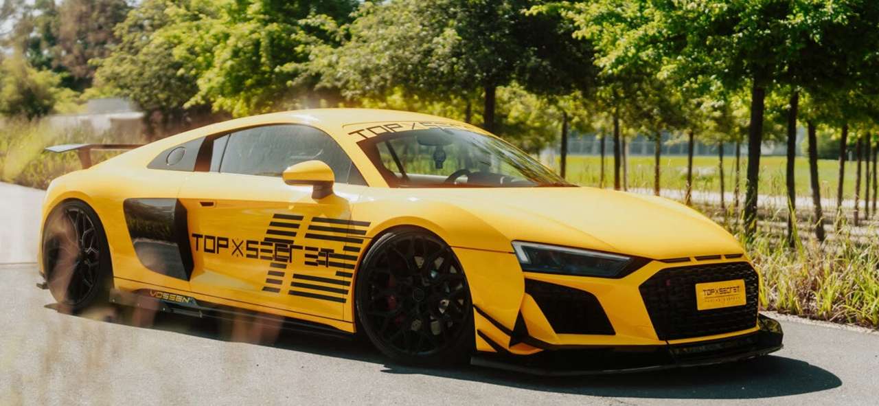 Audi R8 5.2 FSI RWD LED/LASER Bang & Olufsen BODYKIT VOSSEN