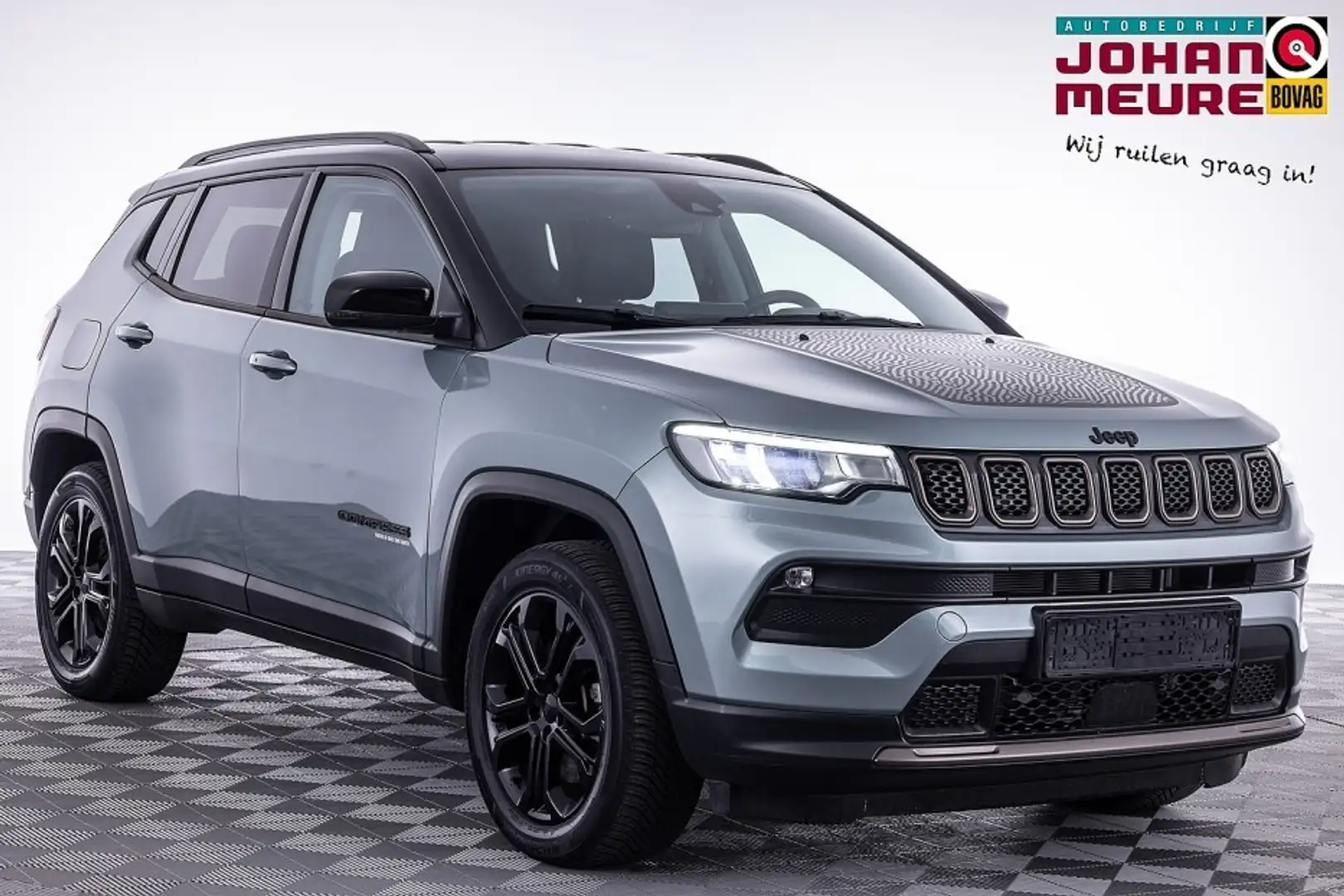 Jeep Compass 4 x e 240 Plug-in Hybrid Upland | Full LED | ECC | Groen - 1