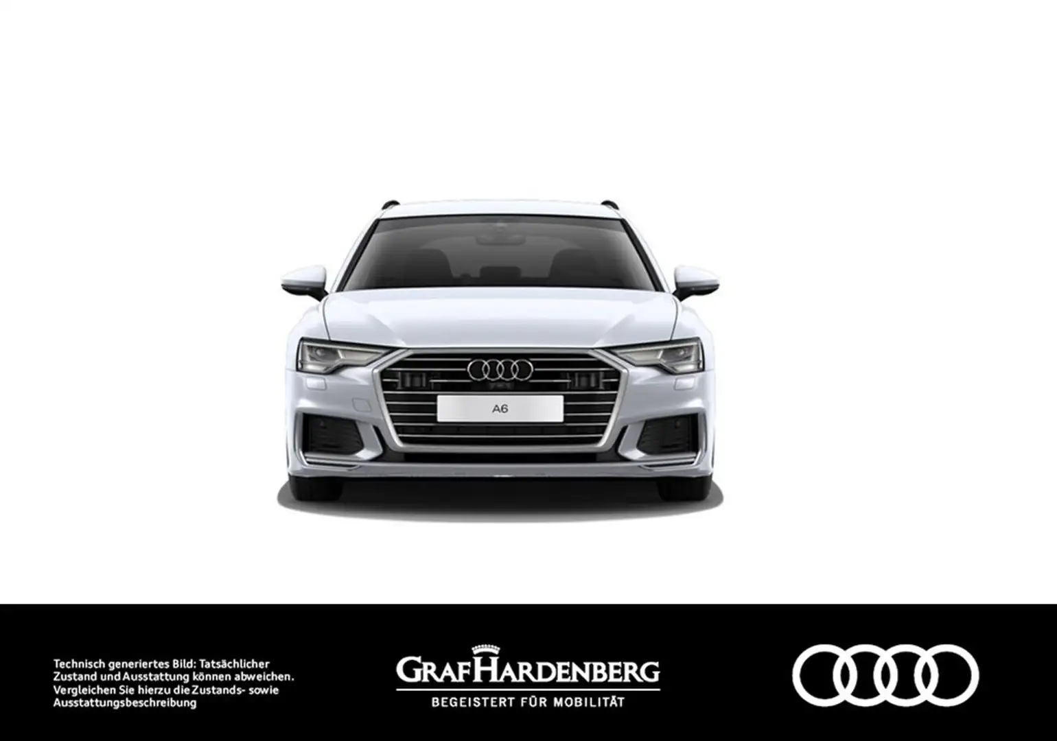 Audi A6 Avant 40 TDI S line LED Navi B&O HuD AHK ACC Weiß - 2