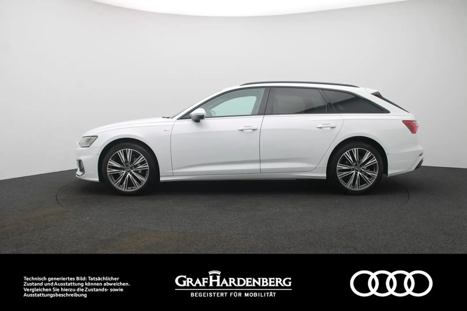 Audi A6 Avant 40 TDI S line LED Navi B&O HuD AHK ACC Weiß - 2