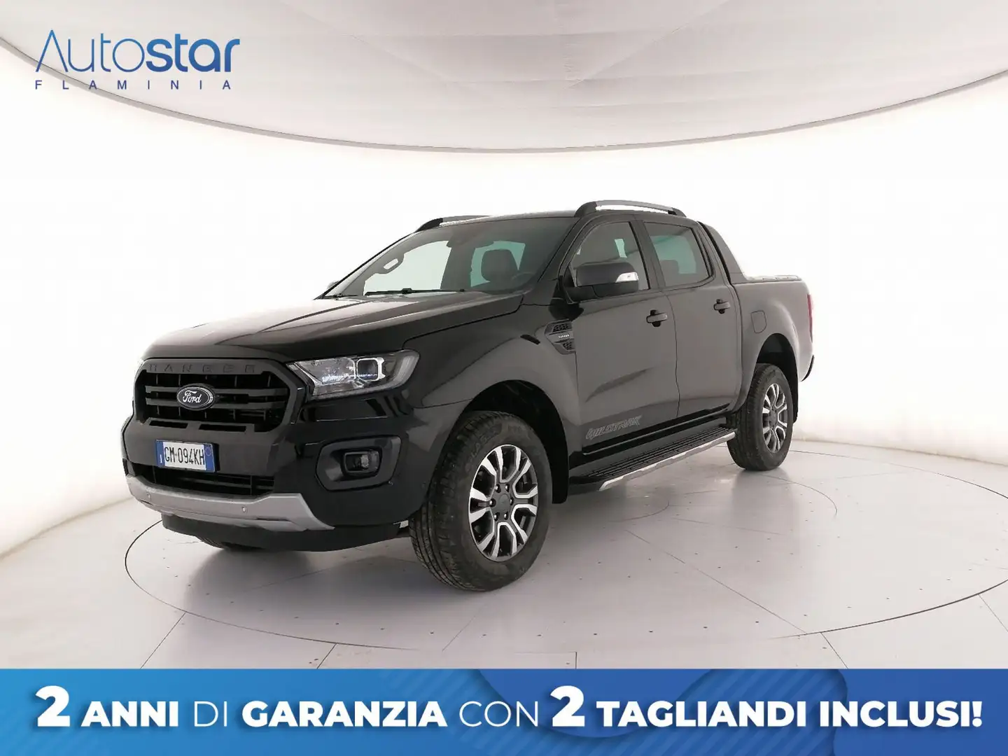 Ford Ranger 2.0 ecoblue double cab Wildtrak 170cv auto Nero - 1