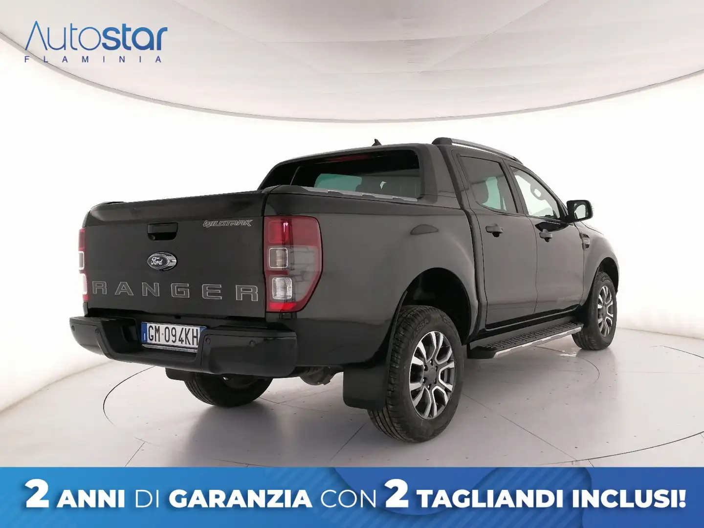 Ford Ranger 2.0 ecoblue double cab Wildtrak 170cv auto Nero - 2