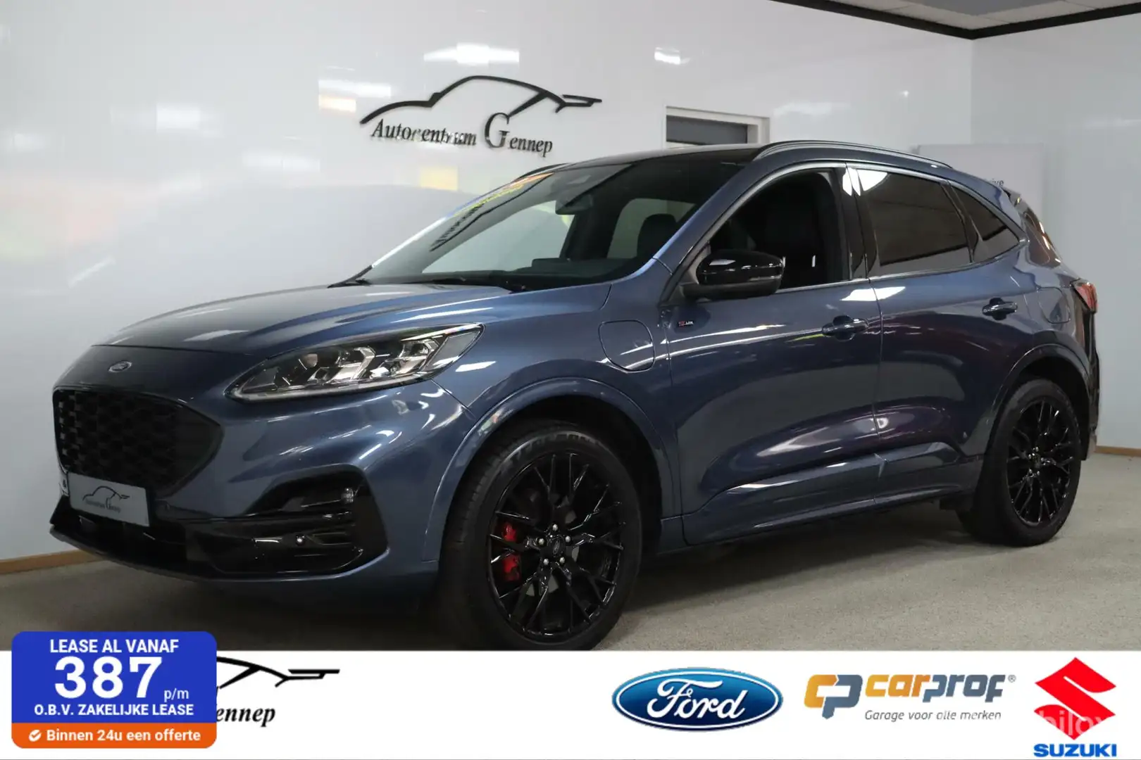 Ford Kuga 2.5 PHEV ST-Line X | Black Badge | Blau - 1