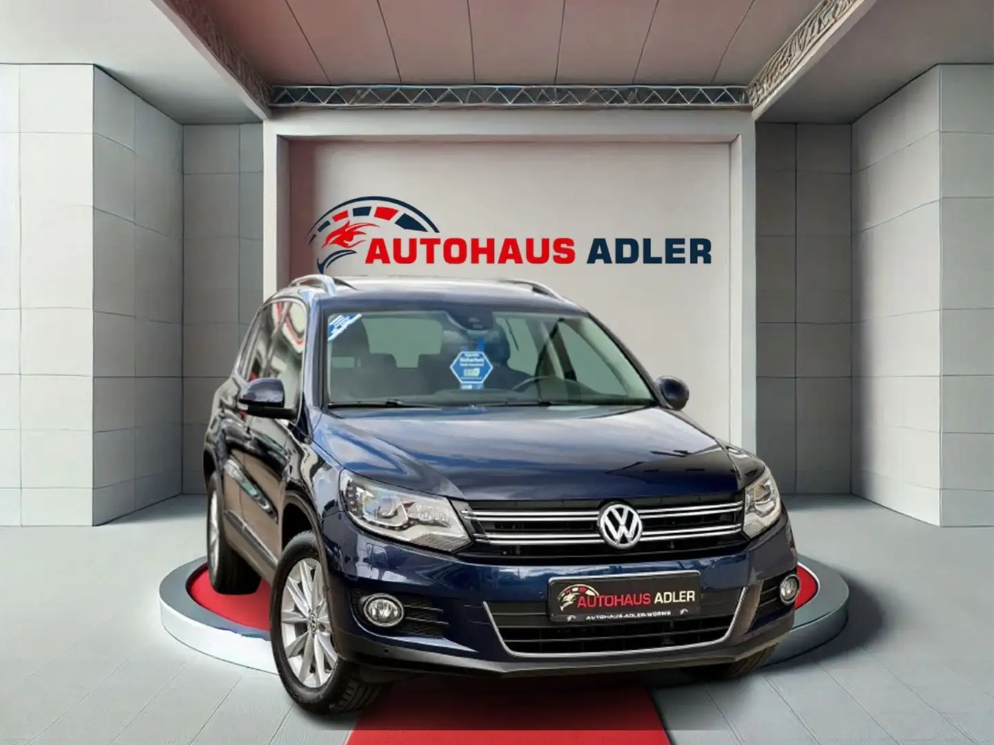 Volkswagen Tiguan Sport&StyleBMT 1.4TSI*Faclift*Pan*Nav*AHK Bleu - 1