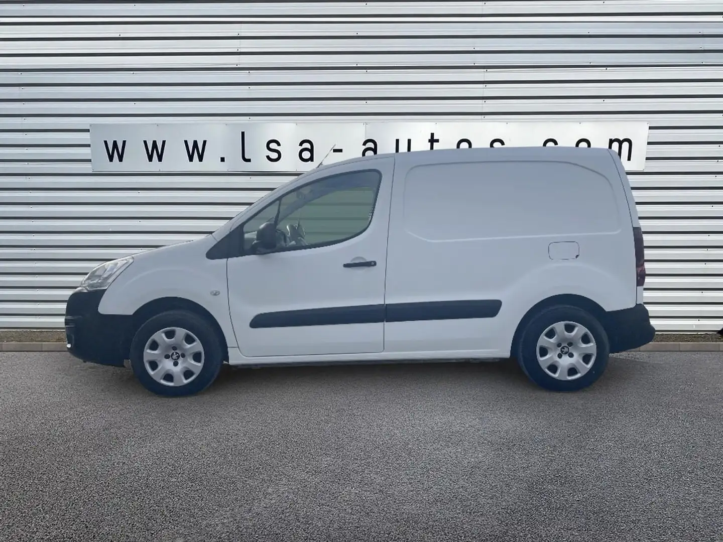 Peugeot Partner 1.6 BlueHDi 100 STANDART Fourgon Premium Blanc - 2