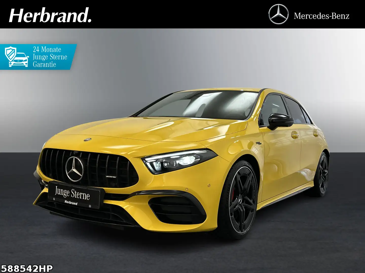 Mercedes-Benz A 45 AMG S 4MATIC+  *Night Memory 360° Burmester Jaune - 1