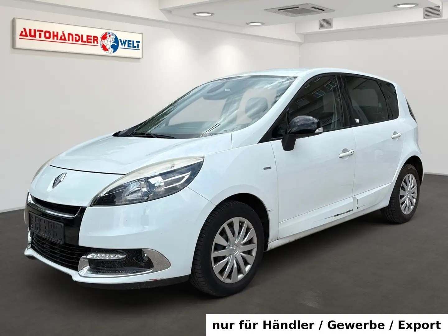 Renault Scenic 1.6 dCi AAC T-Leder SHZ Navi PDC Weiß - 1