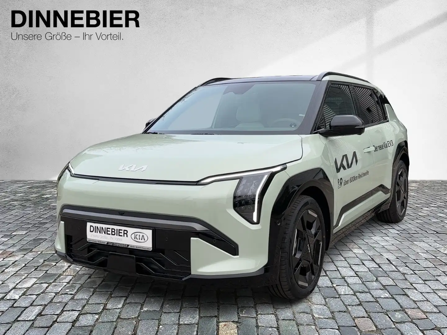 Kia EV3 81.4 GT-LINE DWP COM HUD 360 4xSHZ SpurH LM Grün - 2