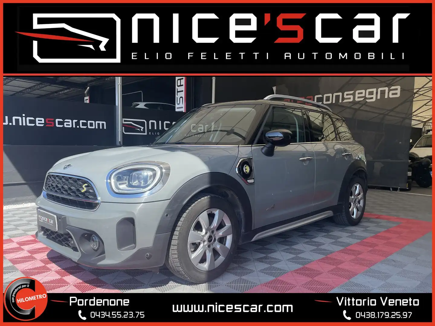 MINI Cooper SE Countryman Mini 1.5 Cooper S E Business Countryman ALL4 Auto Grigio - 1