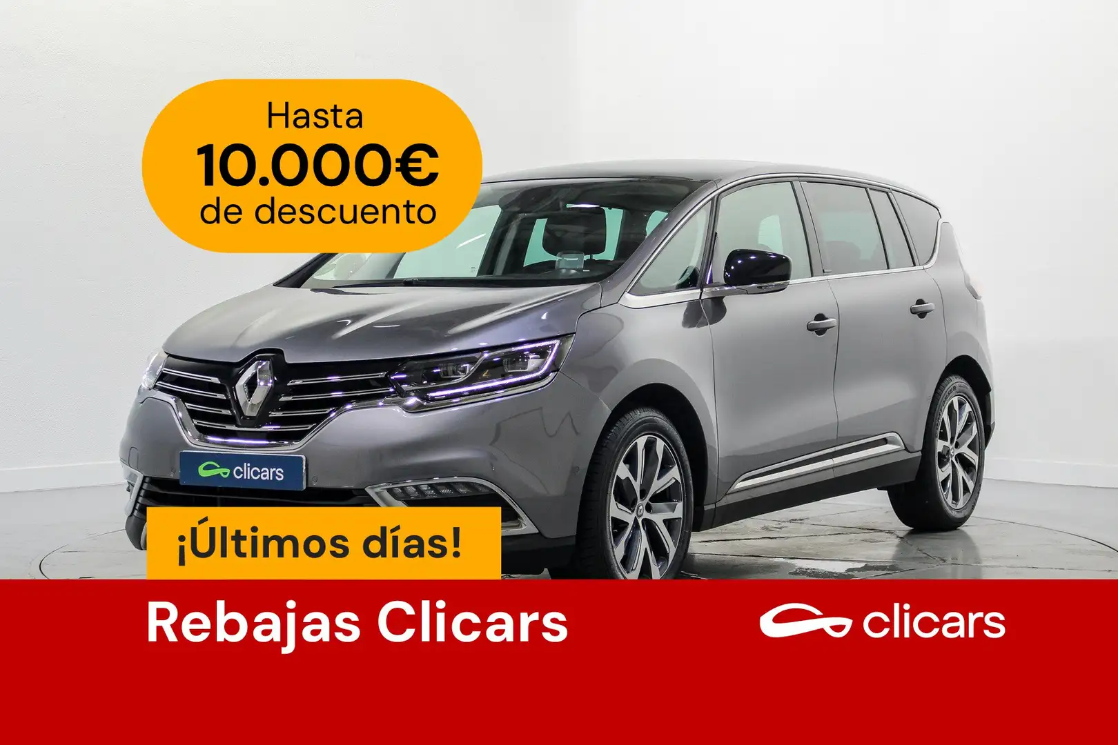 Renault Espace 1.6dCi TT Energy Zen EDC 118kW Plateado - 1